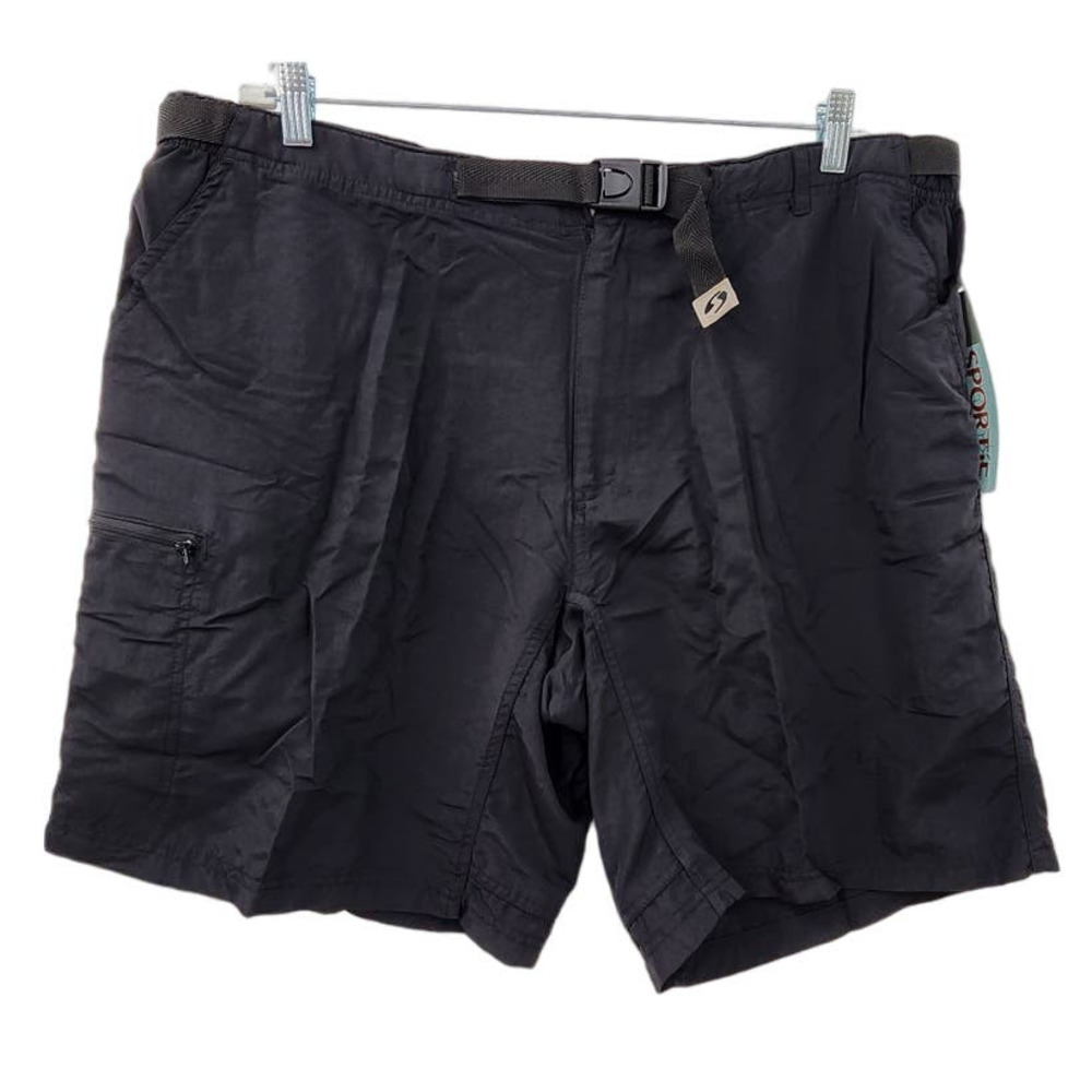 Sportif Renegade Shorts‎ Black Nylon Size XL Outdoor Comfort